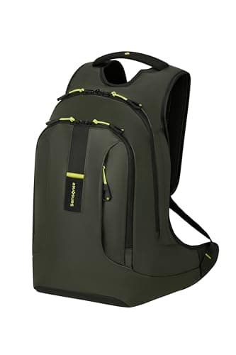 Samsonite Paradiver Light - Laptop Rucksack L+ 15,6 Zoll, 48 cm, 24 L, Dschungelgrün