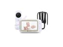 Motorola Nursery Baby monitor VM45 CONNECT con telecamera Wi-Fi e monitor da 5", visione HD 720p, comunicazione bidirezionale, controllo della temperatura, supporto per culla Stargrip, lunga portata - 1
