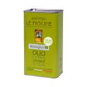 Aceite de oliva virgen extra provenzal Pugliese orgánico 100% italiano de Le Fascine producido a partir de una sola variedad provenzal (Peranzane) (lata de 5 litros) - 1