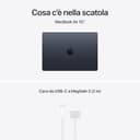 Apple MacBook Air 15'' con chip M5: progettato per l’AI, display Liquid Retina da 15,3'', 16GB di memoria unificata, 512 GB di archiviazione SSD, 10 CPU, 10 GPU, Wi Fi 7 – Mezzanotte - 6