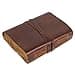 GlobeeCraft Taccuino in pelle vintage con carta di cotone, fatto a mano, ideale come taccuino da viaggio o diario vintage per scrivere, taccuino per appunti premium, 21 x 16 cm - 3
