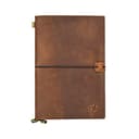 WANDERINGS Cuaderno de Viaje Rellenable | Libreta de Cuero Perfecto para Escritura, Poesía, como Diario | Insertos en Blanco | | 21x14 cm (A5) - 2