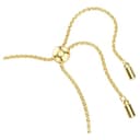 Swarovski Imber Bracciale Tennis, Gioiello con Cristalli Cry Bianchi, Tagli Arrotondati Misti, Montatura a Castone, Chiusura Scorrevole, Placcatura in Tonalità Oro, 24 x 0,6 cm - 3