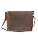 WANDERINGS Carpeta de Cuero Genuino de Grano Completo con Correa Extraíble - Organizador de Documentos Folio Hecho a Mano - Portadocumentos de Cuero - Compatible con Tabletas y Portátiles de 15", 14 - 3