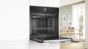 Bosch HBG7721B2 Serie 8, Forno da incasso, Pirolisi: pulizia del forno senza sforzo, Home Connect: controllo da remoto, Assistente alla cottura, Display touch, 60 x 60 cm, Nero - 4