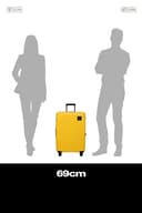 Samsonite Intuo - Medium Hard Case (69 cm), Expandable, Travel Case with 4 Wheels, Lightweight, TSA Lock, 79/87 L, Yellow (Citrus) - 15