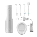 Panasonic Serie 600 Irrigatore Orale a Ultrasuoni EW-DJ67-W303, Idropulsore dentale, 200ml, IPX7, 2 Ugelli a Ultrasuoni, 1 Ugello Ortodontico e 1 Ugello per Pulire la Lingua, 5 Livelli di Pressione - 10