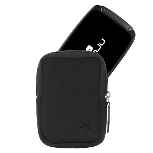 honju Bike Neopren Tasche für TomTom Rider 500/550 / 50 LE (Displayschutz, Schutz vor Kratzern & Schmutz) - schwarz