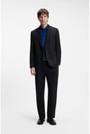 HUGO Herren Kenno Slim-Fit Hemd aus bügelleichter Baumwoll-Popeline Hellblau 39 - 2