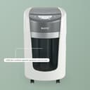 Leitz IQ OptiMax Distruggi documenti Small Office 225 P5 taglio micro, Tecnologia di rotazione del cestino, Capacità aumentata del 45%, 225 fogli A4 (15 l), Distrugge 8-6 fogli, Autonomia di 20 Minuti - 11