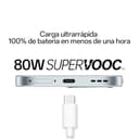 OPPO A6 Pro 5G - Smartphone sbloccato con IA, 8 GB RAM+256 GB, Batteria 6500 mAh, Ricarica Rapida 80 W, Display AMOLED 120 Hz, IP69, Fotocamera 50 MP AI, Dual SIM, Versione spagnola - Titanio - 8