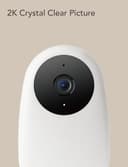 nooie 2K Baby Monitor WiFi Baby Camera Smart Baby Monitor with Night Vision, Motion/Sound Detection, 2-Way Audio, Works with Alexa & Google, APP Control, Cloud/SD Storage, 2.4G WiFi indoor baby care, - 4