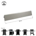 Fire World Aromaschienen Weber Spirit 310 320 330 Edelstahl 1.4301 V2A Flavorizer Bars Aromaschienen für Weber Spirit 320 ab Bauj. 2013 Brennerabdeckungen Made in Germany 5 Stück - 4