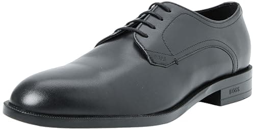 BOSS Men's Tayil_derb_bu Derby, Black 1, 11 UK