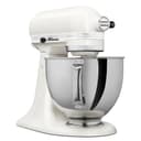 KitchenAid Batidora amasadora - Artisan - Robot de Cocina con Cabezal Inclinable - Amasadora con 3 Accesorios -Batidora de repostería con Bol de Acero Inoxidable - 4,8 L - Blanco porcelana - 3