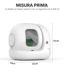 PETKIT Pura Max 2 Lettiera Gatto Autopulente, Lettiera Automatica per Gatti,Capacità Massima 76L,XSecure,Antiodore,Controllo APP per Più Gatti(Non Contiene Spray Deodorante) - 9