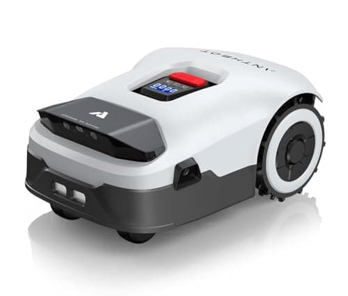 ANTHBOT Genie600 Robot Tagliaerba Senza Filo Perimetrale, RTK Full Band & 4 Occhi Visione 3D, AI Evitamento Ostacoli, 20+ Zone, Facile Installazione (900㎡)
