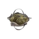 Cheval Firenze Algedi Handtasche, echtes Leder, hergestellt in Italien, hellgrau - 5