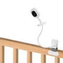 Baby Monitor Mount Compatible with Nanit Pro Smart Baby Monitor & Flex Stand ,Also for Cameras with 1/4 Screw Mount Flexible Long Gooseneck ArmBaby Camera Holder Stand Without Tools - 1