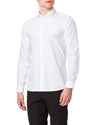 HUGO Erondo Camicia, Open White 199, 41 Uomo