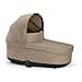 CYBEX Gold COT S LUX Pram Attachment from Birth to Approx. 6 Months (Max. 9 kg) for Cybex Balios S Lux and Talos S Lux, Almond Beige - 1