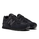 New Balance 574v3, Sneaker, Men's, Black (Triple Black), 3.5 UK - 6
