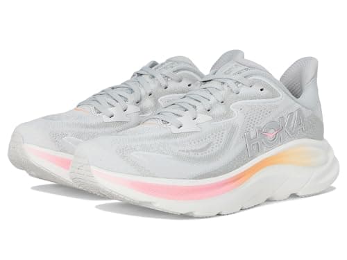 Hoka Women's Clifton 10 Sneaker, Stardust/Cosmic Grey, 2.5 UK