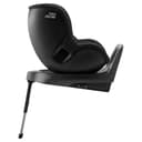 BRITAX RÖMER Seggiolino Auto DUALFIX PLUS Girevole a 360°, con Inserto Neonato e Sistema di Fissagio ISOFIX, Bambini da 40-105 cm (i-Size), dalla Nascita fino ai 4 anni, Space Black - 7