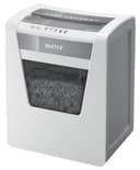 Leitz IQ Office P5 Micro Cut Paper Shredder, Shreds 11-10 Sheets (70-80 gsm), 23L Bin, White, 80021000 - 1