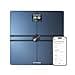 Withings Body Comp - Bilancia pesapersone digitale WiFi con analisi completa: peso, grasso corporeo e muscolare, acqua e tracciamento cardiovascolare, impedenziometrica, nero - 1