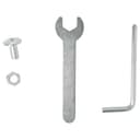 vhbw supporto verticale, stander compatibile con Dyson Gen5, Gen5detect aspirapolvere senza fili - bianco - 3