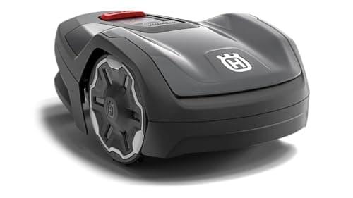 Robot Tagliaerba Husqvarna Automower Aspire R4 per prati fino a 400m², controllato con app, ottimizzato per passaggi stretti e da installare con cavo perimetrale