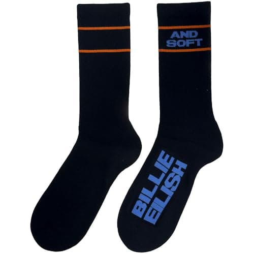 Billie Eilish Hit Me Hard And Soft Terry Ladies Calzini Uk Size 4-7 Size One Size