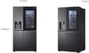 LG GSXV90MCDE Side-by-Side Kühlschrank mit Gefrierfach (628 L, Energieklasse D) mit InstaView, Door-in-Door, Craft Ice, Eis- und Wasserspender, Total No Frost, Schwarz - 4