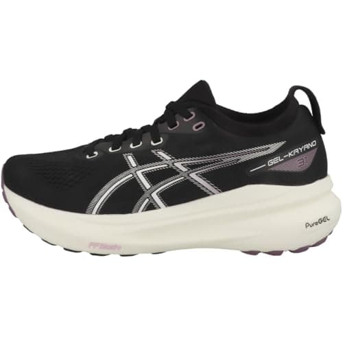 ASICS Gel-Kayano 31 Women's Running Shoes, Black Pure Silver 1012b670 004, 38 EU