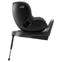 BRITAX RÖMER Seggiolino Auto DUALFIX PLUS Girevole a 360°, con Inserto Neonato e Sistema di Fissagio ISOFIX, Bambini da 40-105 cm (i-Size), dalla Nascita fino ai 4 anni, Midnight Grey - 7