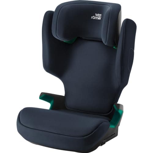 BRITAX RÖMER car seat Discovery Plus 2, with ISOFIX, for Children from 100-150 cm (i-Size), 3,5-12 Years, Night Blue