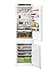 Bosch KIN862SE0, Serie 4, Frigorifero combinato da incasso, Total No Frost, VitaFresh XXL, Luce LED, Cerniera a traino, 177.2x54.1 cm - 1
