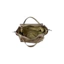 Cheval Firenze Algedi Handtasche, echtes Leder, hergestellt in Italien, Taupe dunkel - 5
