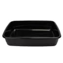 Ferplast Lettiera Gatto, Toilette per Gatti Grandi, in Plastica con Bordi Alti, Facile e Veloce da Pulire L 49,5 x W 64,5 x H 14,5 cm, Nero - 7