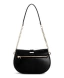GUESS bolso de hombro bolso bandolera Carrie Flap Shoulder Bag Black negro - 4
