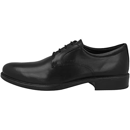 Geox Uomo Carnaby D Men's Derby Lace-Up Shoes (Uomo Carnaby D) - Black (Blackc9999), size: 44 EU