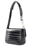 Furla Leder Schultertasche Abendtasche Metropolis Shoulder Bag Nero schwarz - 4