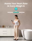 eufy Scales for Body Weight, Digital Bathroom Scales with Wi-Fi Bluetooth, 16 Measurements, Weight, Heart Rate, Body Fat, BMI, Muscle & Bone Mass, 3D Virtual Model, High Accuracy, Smart Scale P2 Pro - 3