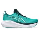 Asics Tenis de Correr Gel-Nimbus 27 para Hombre, Wave Teal/Saxon Green, 45 EU - 8