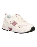New Balance Scarpe Sportive Sneakers Ragazzi 530 1MV Bianco Rosa Lifestyle (Sistema Taglie Calzature EU, Adolescente, Numero, Media, 40) - 2