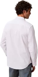 Calvin Klein Uomo Camicia Solid Oxford Classic Shirt Camicia Casual, Bianco (Brilliant White), XL - 2