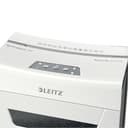 Leitz IQ 3M Premium Shredder P5 for Office and Home, Micro Cut, 3 Sheets, 10 L Waste Bin, Super Quiet/Compact, Protect Series, White, 80930000 - 8