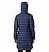Columbia Lake 22 Down Long Hooded Jacket, Chaqueta De Plumas Acolchada Con Capucha para Mujer, Nocturnal, Talla S - 3