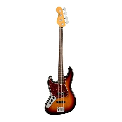 Fender American Professional II Jazz Bass Lefthand RW 3-Color Sunburst - Linkshänder E-Bass